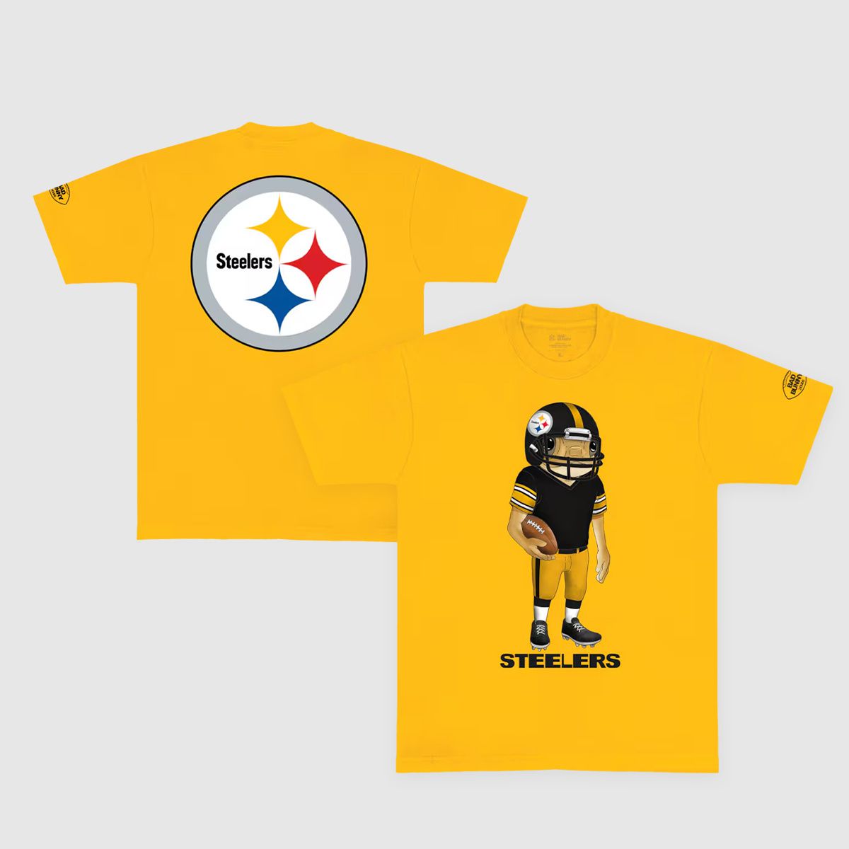 Men 2026 NFL Pittsburgh Steelers T-shirt yellow 001